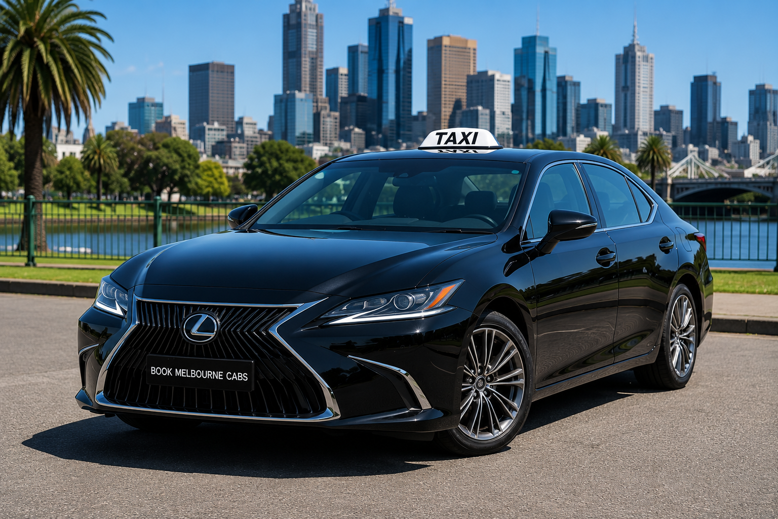 Book Melbourne Cabs Lexus sedan Melbourne airport taxi service